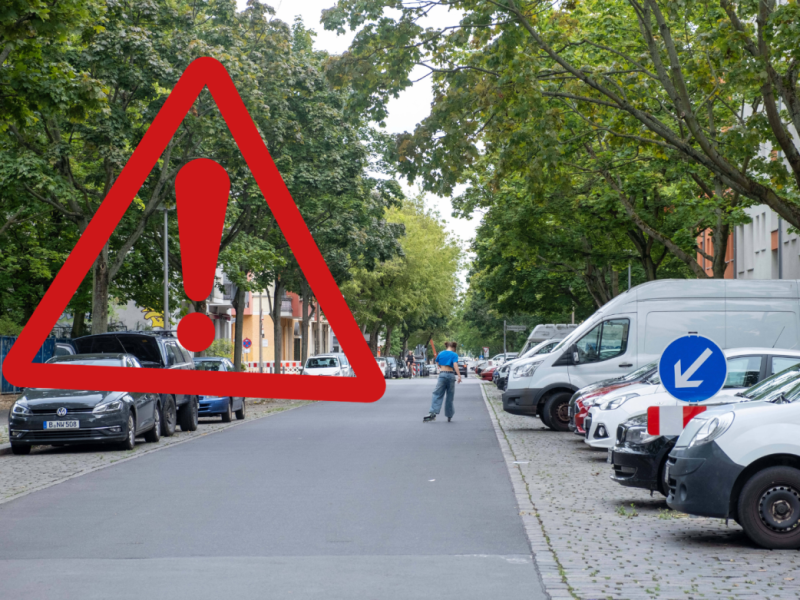Autofreie Straße Berlin