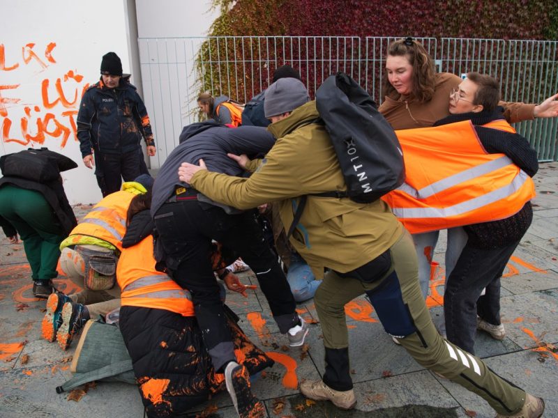 Polizei Berlin Letzte Generation