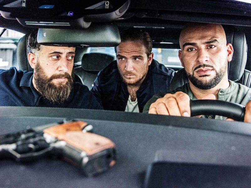 Frederick Lau als Vince Kerner in der Serie 4 Blocks über Clans in Berlin.