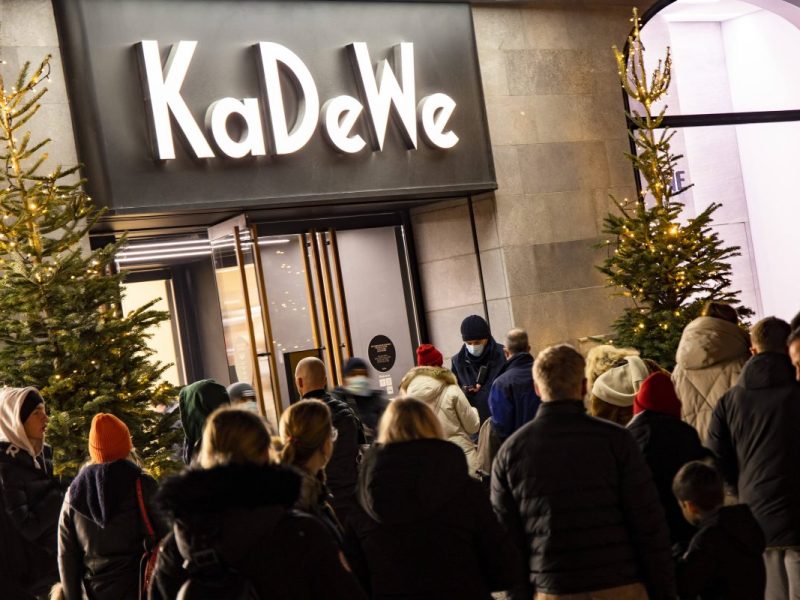 Das KaDeWe in Berlin