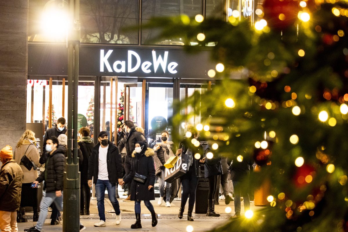 KaDeWe, Mall of Berlin und Co. am verkaufsoffenen Sonntag im Advent.