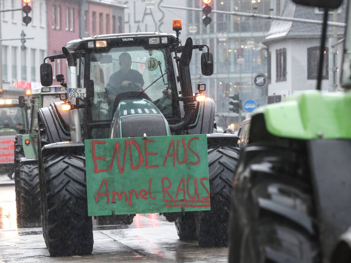 Bauern-Protest