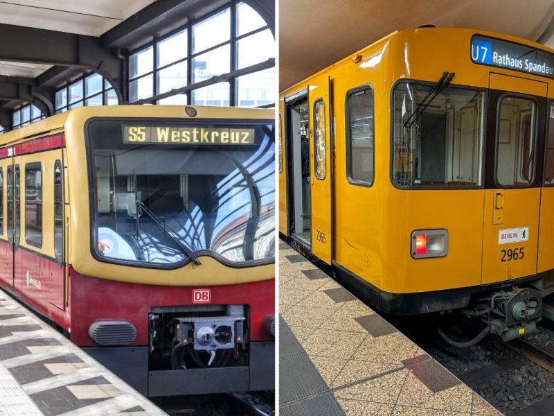 S-Bahn und BVG