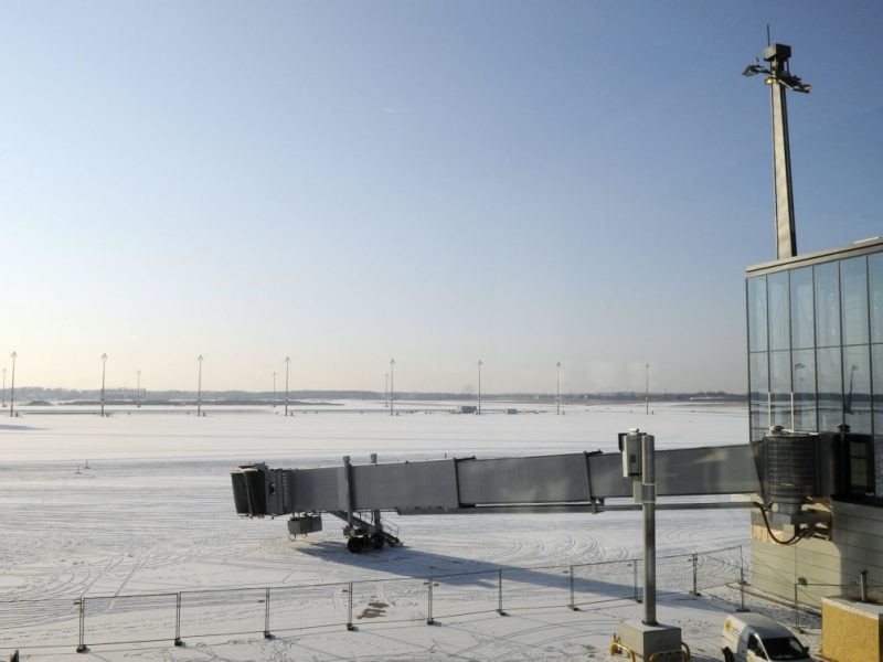 Brandenburg / Schönefeld früher : Heutiger Flughafen BER in Berlin