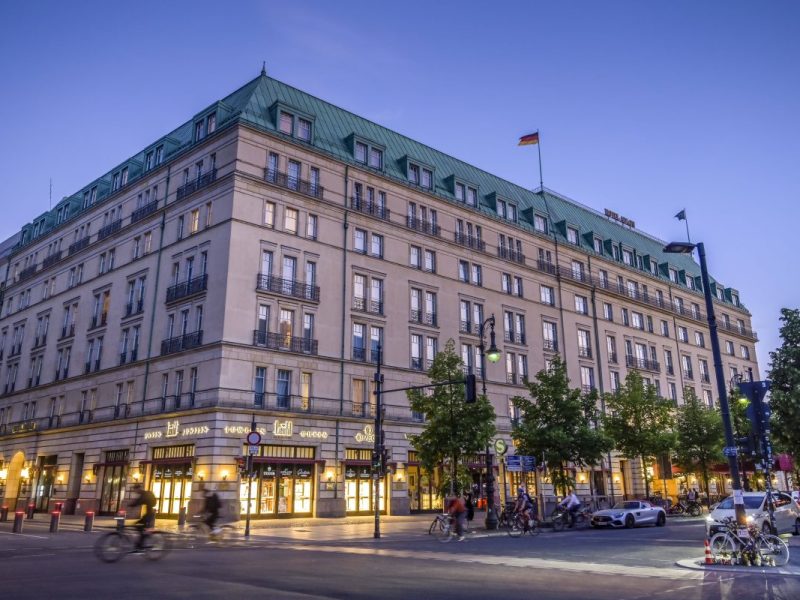 Das Hotel Adlon Kempinski in Berlin.