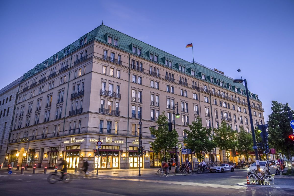 Das Hotel Adlon Kempinski in Berlin.