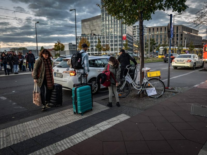 In Berlin finden täglich zahlreiche Uber-Fahrten statt.