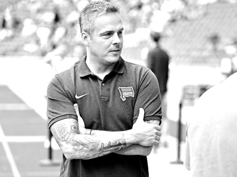 Hertha BSC: Präsident Kay Bernstein ist tot.