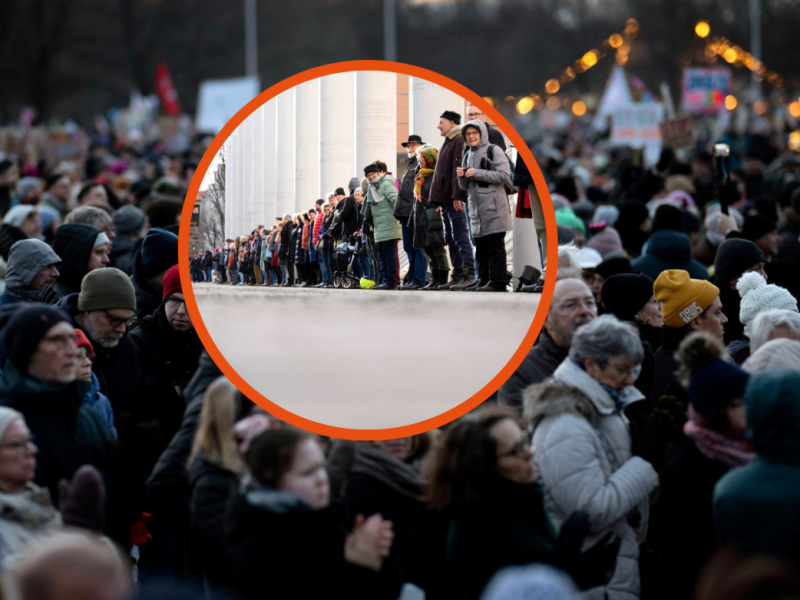 Demos in Berlin.