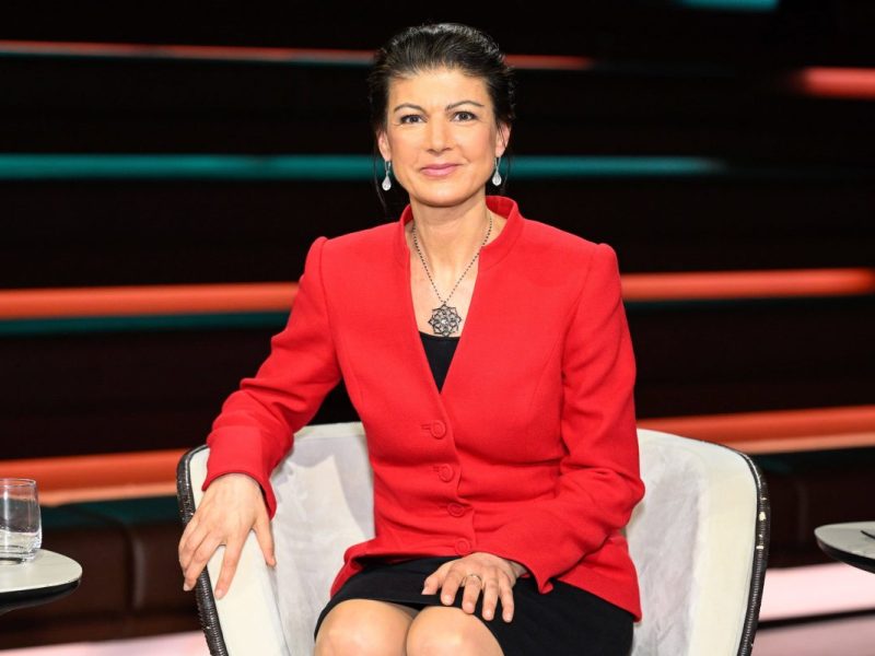 Wagenknecht im TV.
