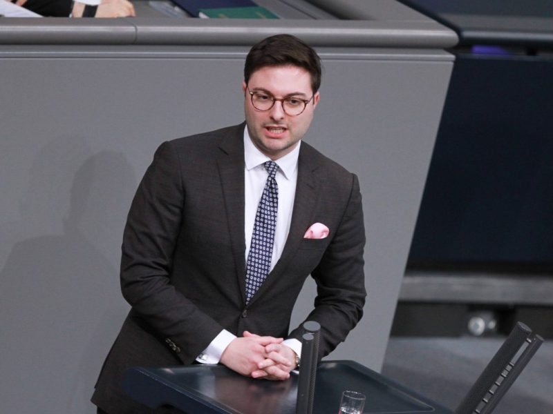 Irritiert mit Beitrag zur Kinderarbeit: Maximilian Mordhorst aus dem Bundestag.