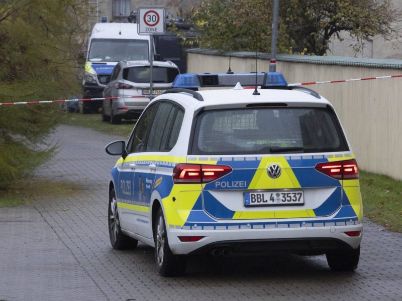 Symbolbild. Polizei Brandenburg im Einsatz.