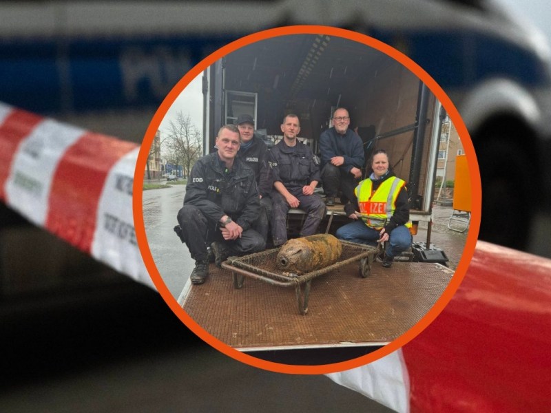 Berlin Polizei Weltkriegsbombe