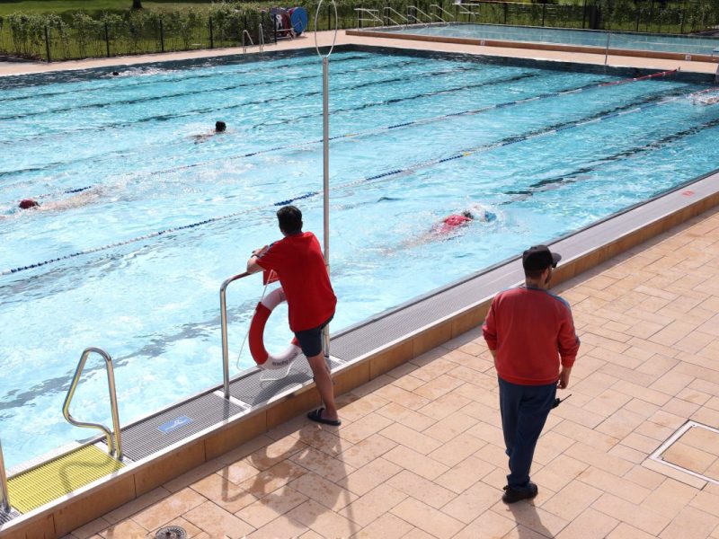 Freibad in Berlin