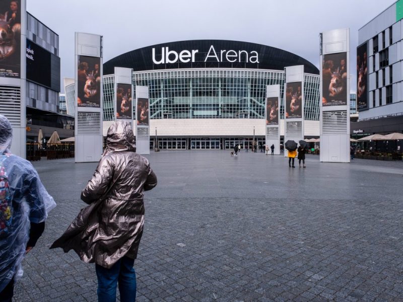 Uber Platz in Berlin