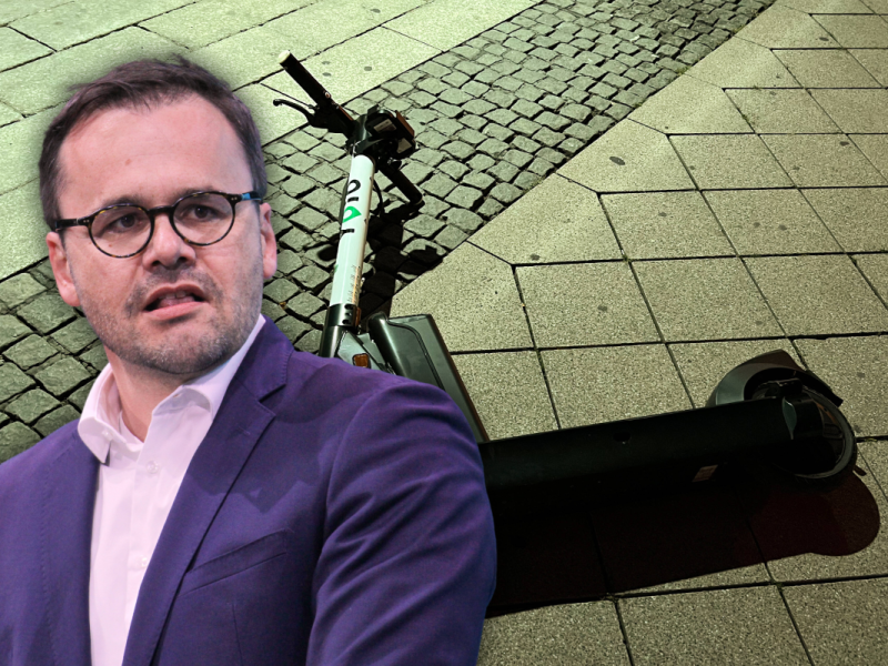 CDU-Politiker Redmann äußerte sich zur Brandenburg-Wahl über seine E-Roller-Fahrt.