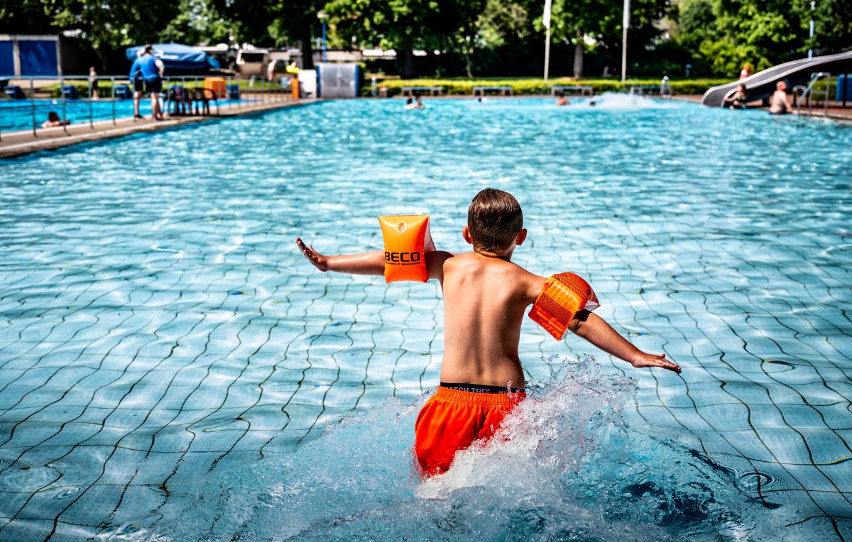 Freibad in Berlin