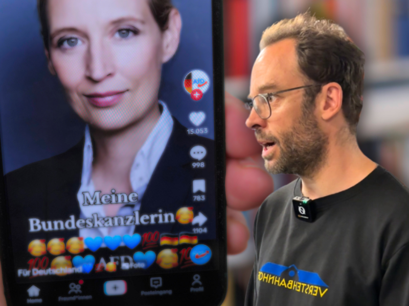 Steigende AfD-Werte vor der Brandenburg-Wahl! Daniel Domscheit-Berg sieht eine bedrohliche Entwicklung unter Jugendlichen. Im Verstehbahnhof kämpft er gegen den Rechtsruck – mit Bildung und direktem Dialog.
