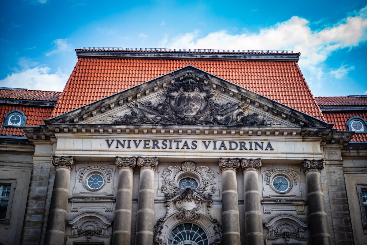 Sorge vor der Brandenburg-Wahl an der Uni Viadrina.