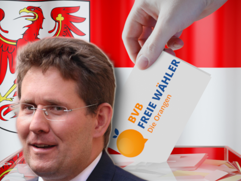 BVB/Freie Wähler bei der Brandenburg-Wahl.