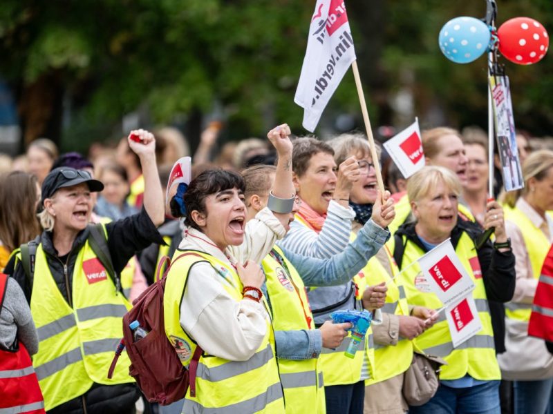 Kita-Streik in Berlin
