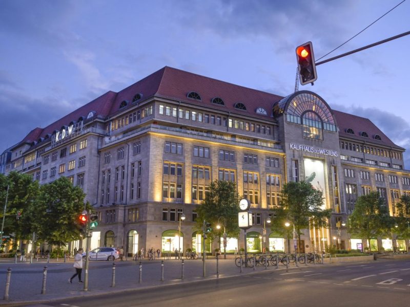 Das KaDeWe in Berlin