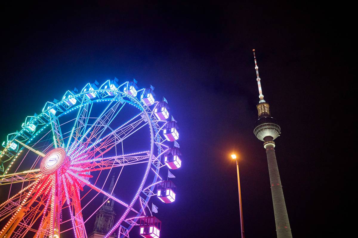 Weihnachtsmarkt auf dem Alexanderplatz