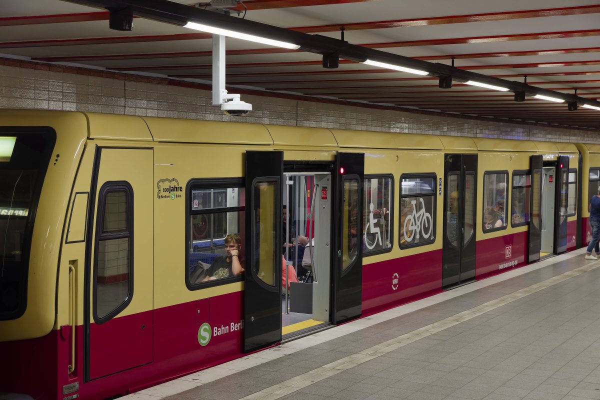 Die Linie S2 der S-Bahn Berlin.