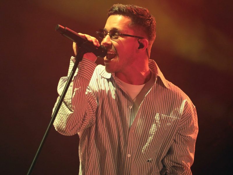 Nico Santos vor Konzert in Berlin