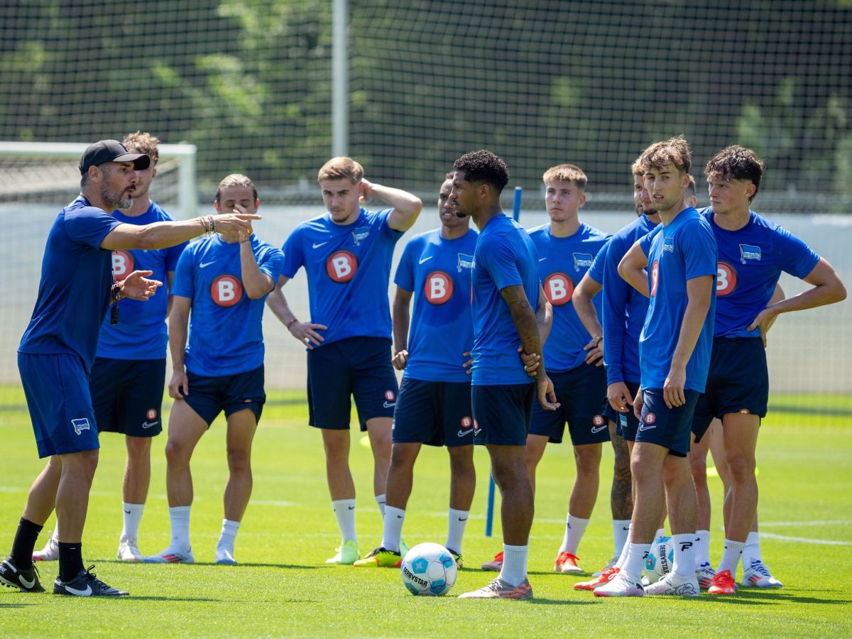 Erstes Teamtraining von Hertha BSC zum Saisonstart