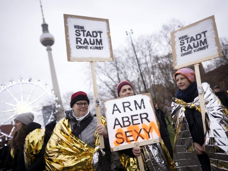 Bereits Ende November kamen Menschen zu einer Demo in Berlin zusammen.