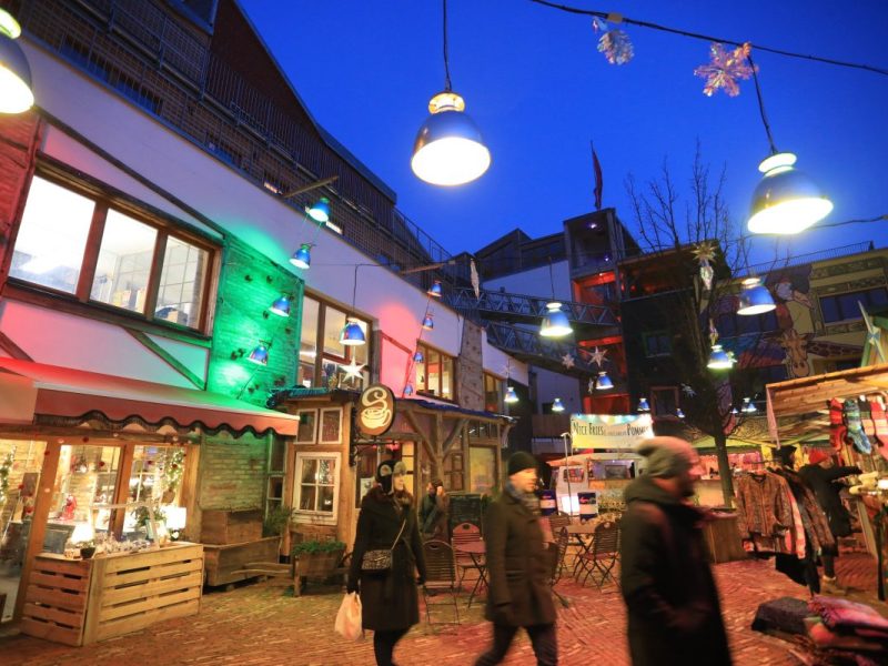 Weihnachtsmarkt in Berlin-Friedrichshain