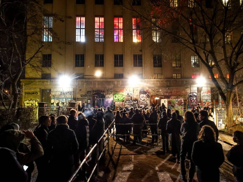 Das Berghain in Berlin