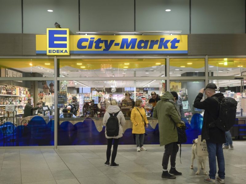 Eine Filiale von Edeka in Berlin