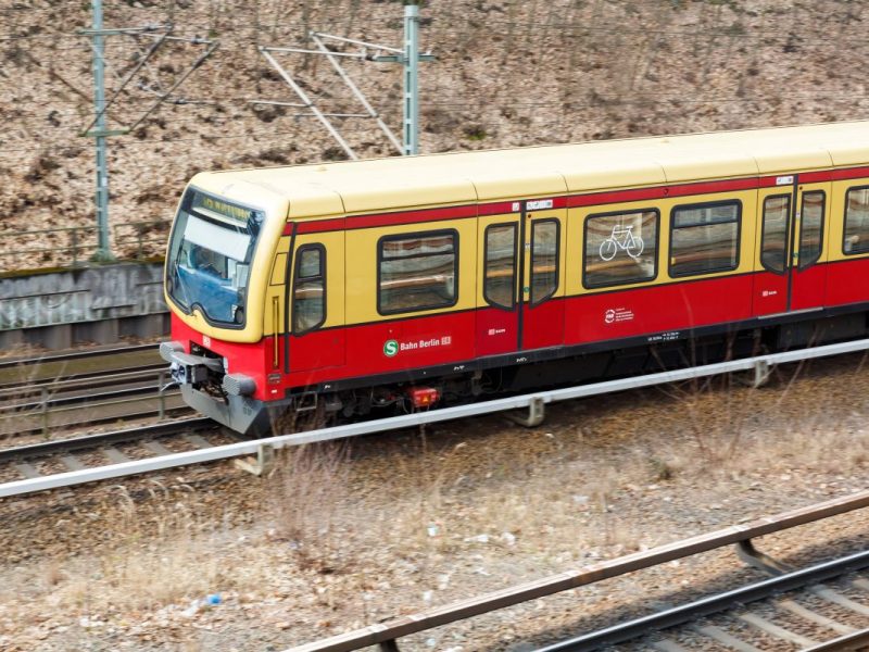 Die Linie S75 der S-Bahn Berlin.
