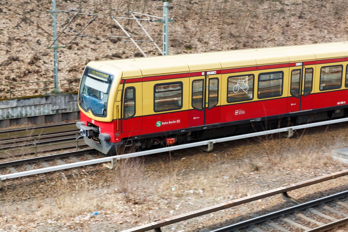 Die Linie S75 der S-Bahn Berlin.