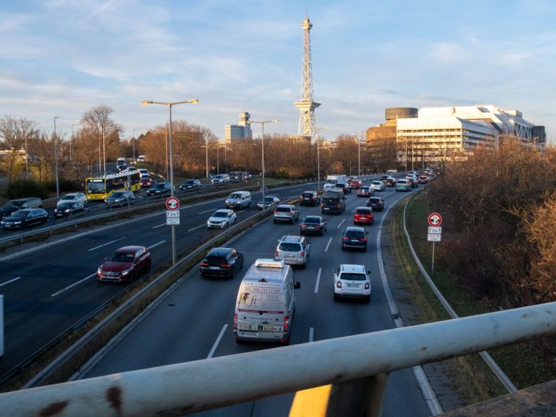 Die A115 in Berlin