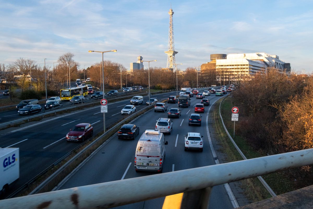 Die A115 in Berlin