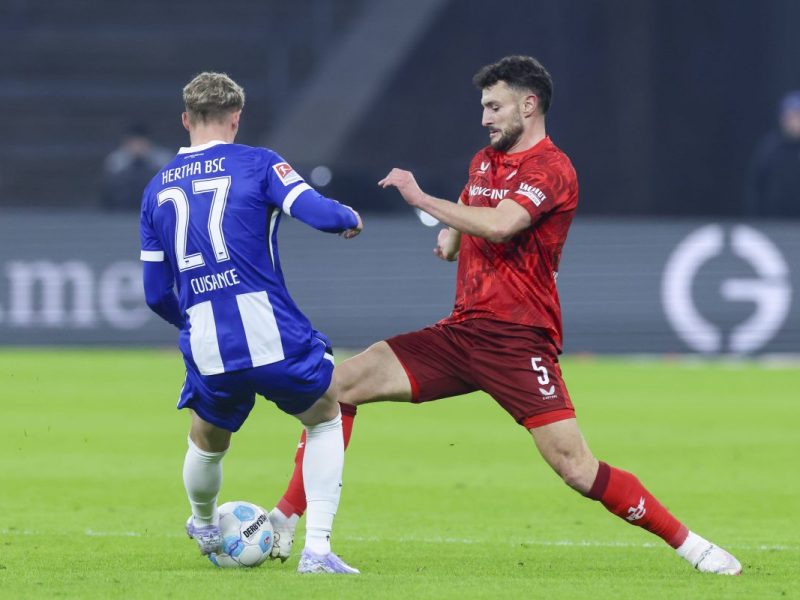 Hertha BSC gegen den 1. FC Kaiserslautern