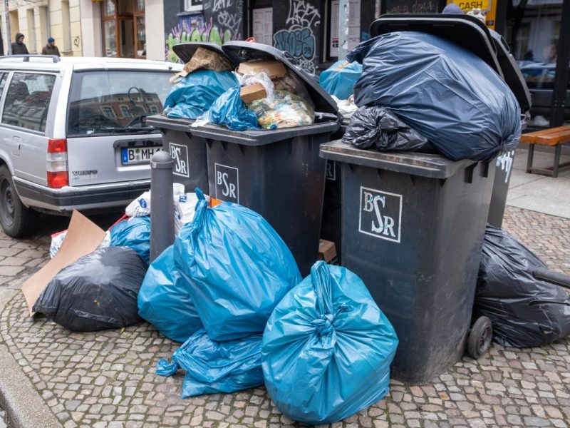 Am Donnerstag und Freitag (13. und 14. Februar) streiken die Mitarbeiter der Berliner Stadtreinigung.
