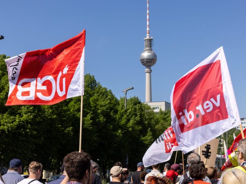 Am Donnerstag und Freitag (13. und 14. Februar) hat Verdi zu einem Groß-Streik im öffentlichen Dienst in Berlin aufgerufen.