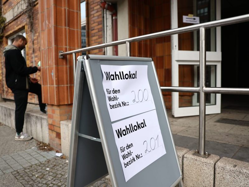 Bundestagswahl in Berlin