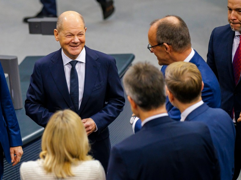 Merz und Scholz