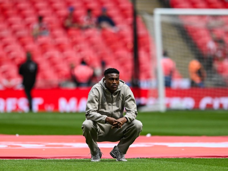 Taiwo Awoniyi, Ex-Stürmer von Union Berlin, bei seinem neuen Klub Nottingham.