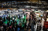 Ein Blick auf die Stände der Messe Mary Jane in Berlin.